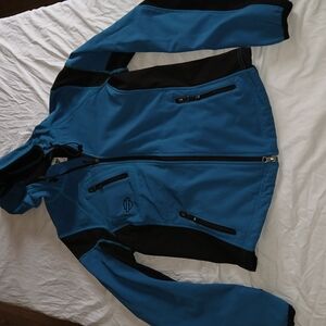 Harley-Davidson Blue and Black Performance Jacket